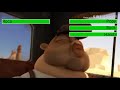 Roco Vs Popy Y Buck And Harchi With Healthbars