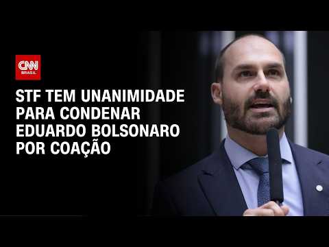 Por unanimidade, STF condena Eduardo Bolsonaro por coação | CNN 360º