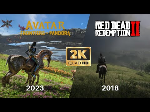 Avatar Frontiers of Pandora VS Red Dead Redemption 2 Realistic graphics   2k ultra max settings