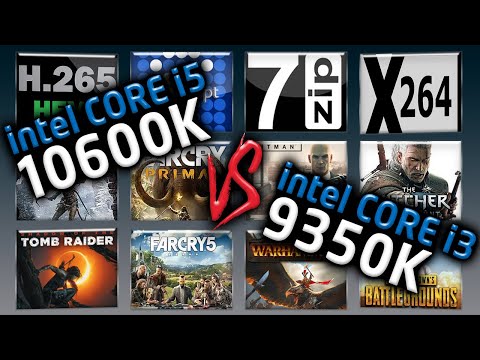 Intel i3 10600K vs Intel i3 9350KF Benchmarks – 15 Tests 🔥