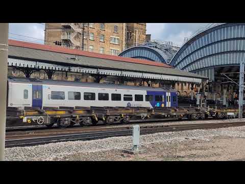 DB Cargo UK Class 66 no: 66017 @ York (6D12) 26/09/2025.