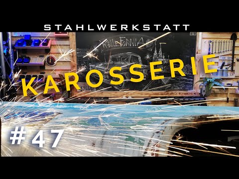 DIY - STAHLWERK - Karosseriebau Chevy C10 - Punktschweißen MAG - Walzen und Hämmern - Handarbeit