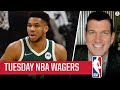 Tuesday Late Slate NBA Wagers [Bucks vs Lakers, Knicks vs Nuggets] | CBS Sports HQ