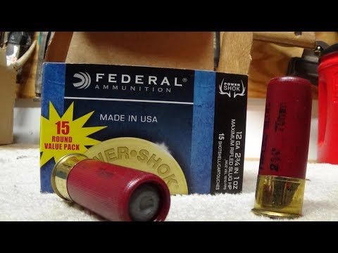 Federal Rifled Slug #ammo #shotgun #mossberg #12gauge #slugs