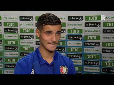 Mo El Hankouri was op dreef bij Gemert-Feyenoord (0-4): 'Lekkere wedstrijd'