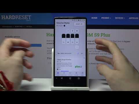 Apply iOS Volume Panel / Use Volume Styles App - HOMTOM S9 Plus