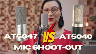 Video thumbnail for The Ultimate Microphone For Recording Vocals: Audio-Technica AT5047 vs AT5040 | Mic comparison by Miss Lou