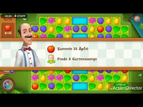 Gardenscapes Truhe öffnen open chest 12/15