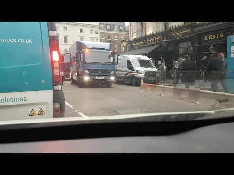 Bank of England Money transfer under Armed escort