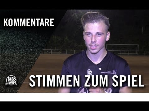 Die Stimmen zum Spiel | Eintracht Oberrodenbach – 1. Hanauer FC (2. Runde, Kreispokal Hanau)