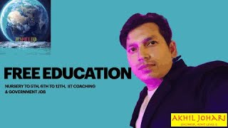 Free Education from Nursery to Graduation by Government | Free Coaching for IIT by Government| Jee