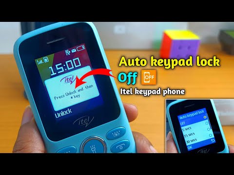 How to turn off auto keypad lock in itel phone || Itel mobile me auto keypad lock remove