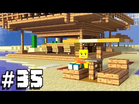 BAR IN SPIAGGIA CON OMBRELLONI #35 - MINECRAFT GAMEPLAY ITA