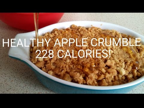 HEALTHY DESSERTS: Apple Crumble (228 calories)