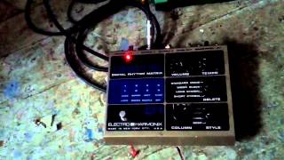 Video thumbnail for electro harmonix digital rhythm matrix by Jacob Marcinek