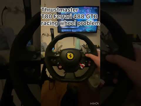 Thrustmaster T80 Ferrari racing wheel problem (PS5)