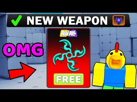 NEW BEST WEAPON... (Roblox Rivals News)
