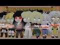 Anime Characters React To Each Other Part 1 Killua Zoldyck HxH