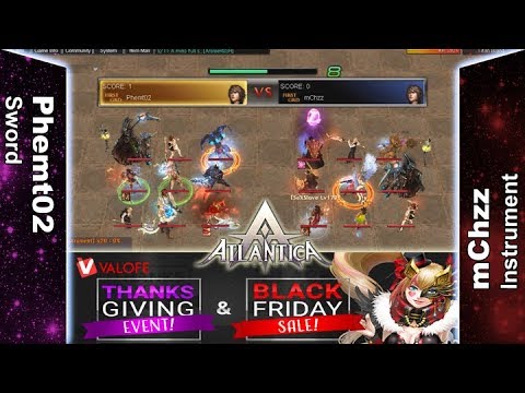 Titan 26/11/2017 AM - Phemt02 vs mChzz - Atlantica Online