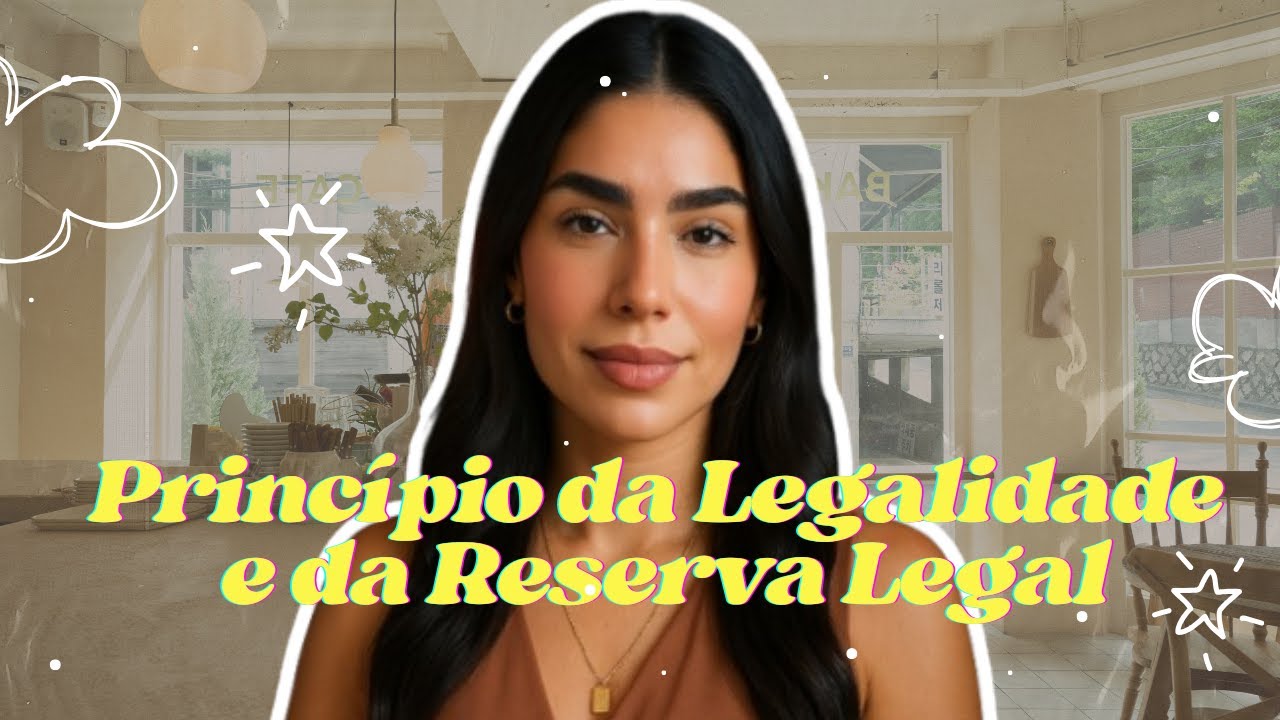 ENTENDA DE UMA VEZ POR TODAS!!! Princípio da legalidade e da reserva legal