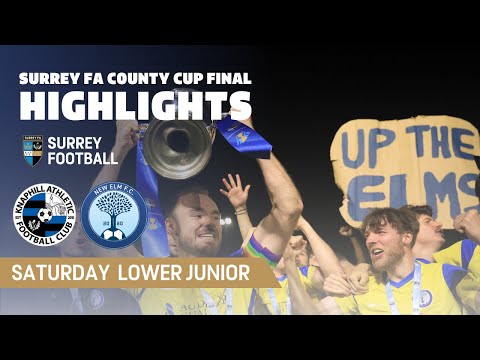 Saturday Lower Junior County Cup Final | Knaphill Athletic 0 - 0 New Elm