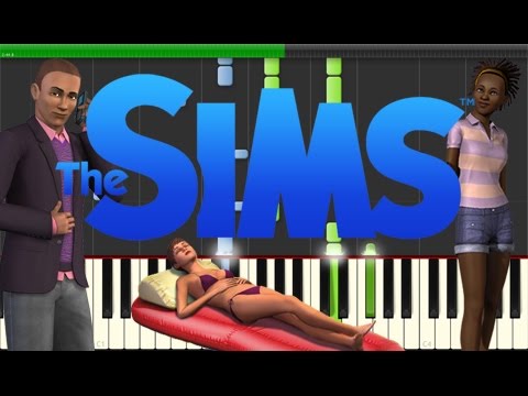 The Sims - Building Theme 3 - Since We Met by Pseudo (Piano Tutorial, Synthesia)