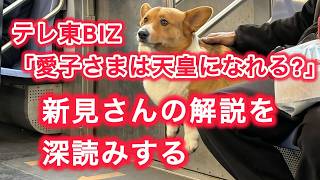 テレ東BIZ 愛子さまは天皇になれる?新見さんの解説を深読みする