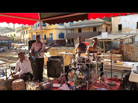 Obaapa Christy - Ziba beko. Coastal band on stage, Gospel Live Music