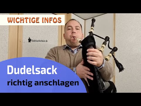 Dudelsack richtig starten | Online Dudelsack Kurs | Dudelsackschule.de