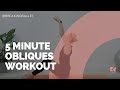5 Minute Obliques Workout