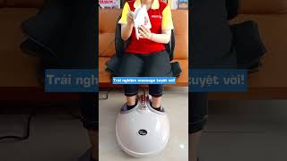 Video giới thiệu Combo 1 - Bộ sản phẩm hỗ trợ chăm sóc sức khỏe toàn diện từ đầu đến chân - Ghế massage Nikio NK-181 và Máy massage chân Puli PL-909