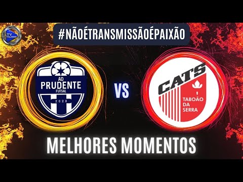 A.D. PRUDENTE X CATS SUB 12 AO VIVO MELHORES MOMENTOS TV FALANDO FPFS