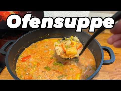 Oven soup 🍲 One pot 🥳 Ideal for preparing a party