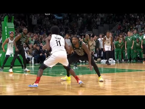 Marcus Smart guarding Kyrie Irving | 2022 NBA Playoffs First Round