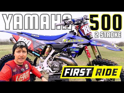 RACING A YAMAHA YZM500 - I MUST BE CRAZY