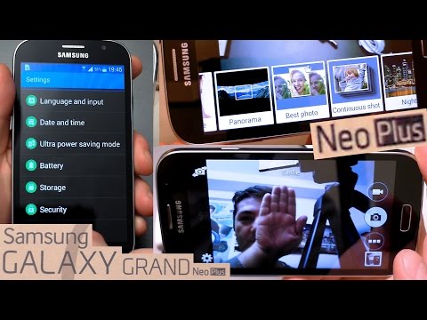 Samsung Galaxy Grand Neo Plus Unboxing + Camera features
