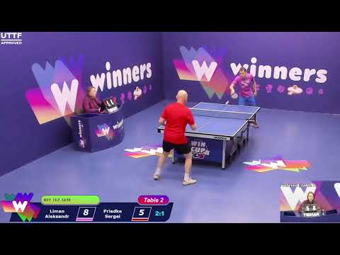 WINners CUP table 2  20.11 Liman Aleksandr - Priadko Sergei  22:00