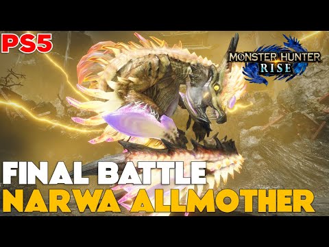 Final Battle: Narwa the Allmother + Ending [PS5] - Monster Hunter Rise