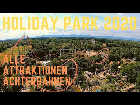 HOLIDAY PARK 2020 ALLE ATTRAKTIONEN, ACHTERBAHNEN