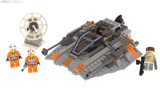 🔄 LEGO Star Wars original Snowspeeder from 1999 review! set 7130 re upload 20170210