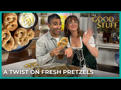 A Fresh Pretzels Recipe With A Twist | The Good Stuff with Mary Berg