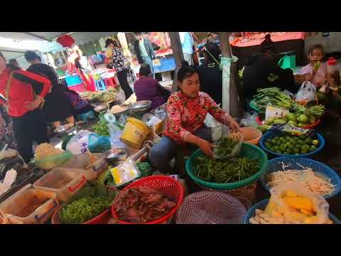 Boeung Trabek Plaza Local Market after the Khmer new year 2025. #seafood #marketing