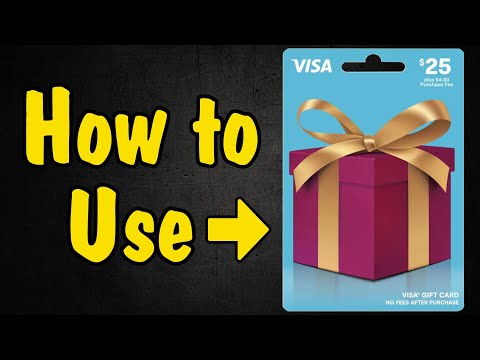 How to Use a Visa Gift Card (Redeem and Spend it on Something: No Activation)