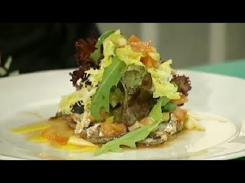 Ensalada con sardinas en conserva