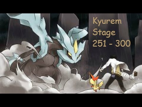 Pokémon Shuffle - Kyurem Escalation Stages 251 - 299 Itemless, Boss Stage 300, 301 Preview!