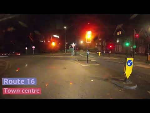 Route 16 Ecton Brook- Town centre Northampton +Map +Timetable