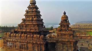 preview picture of video 'Mahabalipuram(Mamallapuram)-Aerial View Video'