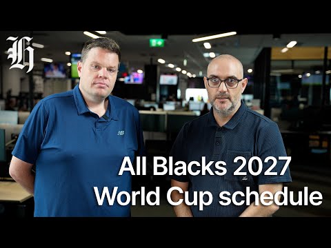 Breaking down the All Blacks 2027 World Cup schedule