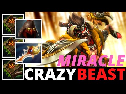 MIRACLE [BEASTMASTER] — Another Broken Hero Revealed #03 | 7.25 New Patch Dota 2