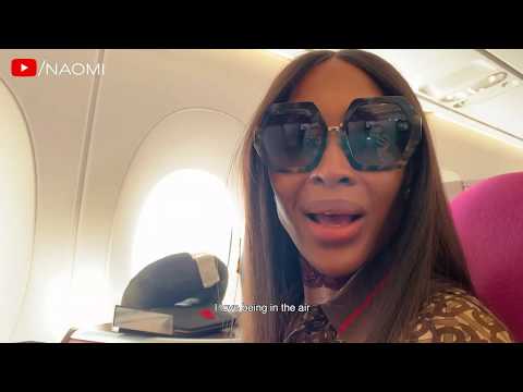Naomi Campbell's Airport Routine | Come Fly With Me